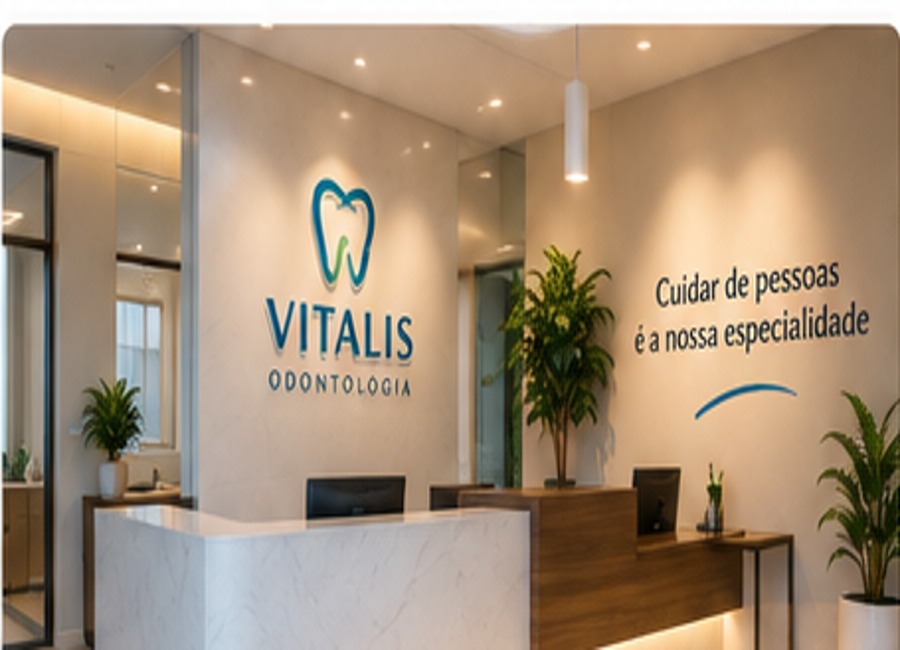 Estrutura ilustrativa da Vitalis Odontologia